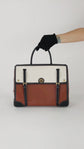 Bolso de Mano Burberry Elizabeth en Piel y Lona