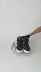 Tenis Tipo Bota Giuseppe Zanotti July Negros de Piel