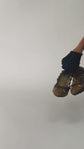 Zapato Tipo Flat Louis Vuitton en Piel y Canvas Monogram