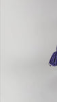 Bolso Crossbody Bottega Veneta en Piel Intrecciato Morada